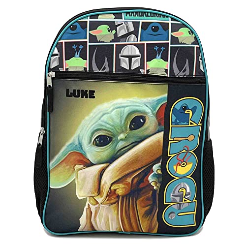 DIBSIES Personalized Star Wars Baby Yoda Grogu Backpack