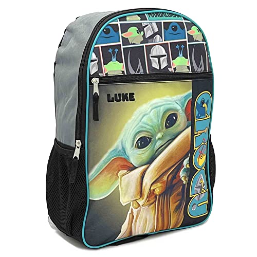 DIBSIES Personalized Star Wars Baby Yoda Grogu Backpack