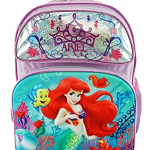 Ruz The Little Mermaid Ariel Large 3-D EVA Molded Backpack