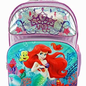 Ruz The Little Mermaid Ariel Large 3-D EVA Molded Backpack