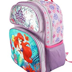 Ruz The Little Mermaid Ariel Large 3-D EVA Molded Backpack