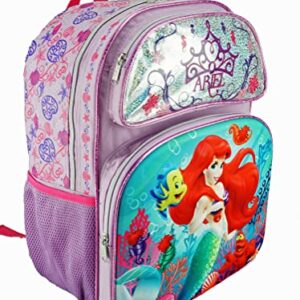 Ruz The Little Mermaid Ariel Large 3-D EVA Molded Backpack