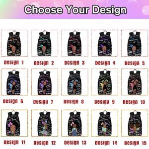 InterestPrint Backpack Little Princess Glitter Gold Bookbag School Backpack for Girls Boys Backpacks Canvas Light Laptop Bag