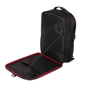 Acogedor 5V 14W Solar Backpack, Waterproof Solar Panel Power Backpack with USB Charging Port, Ergonomic Laptop Bag, for Hiking, Camping, Travel