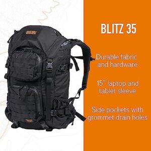 Mystery Ranch Blitz 35 L/XL Backpack - Easy Traveling Use, Black