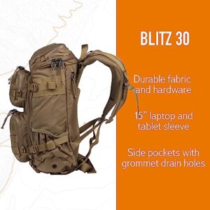 Mystery Ranch Blitz 30 Backpack - Tactical Daypack Molle Hiking Packs, 30L, L/XL,Coyote