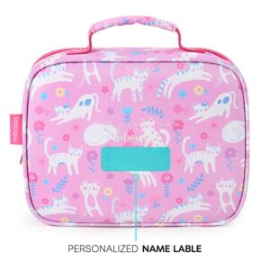 mibasies Cat Lunch Bag and Girls Backpack