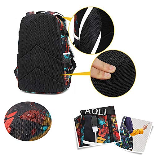 YUNZYUN Basketball Player Curry Multifunction Backpack Travel Laptop Fans bag For Men Women (Grey - 1)