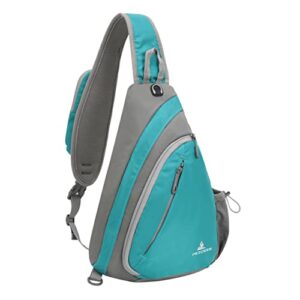 peicees sling bag backpack for men women water resistant crossbody shoulder bag travel hiking chest daypack