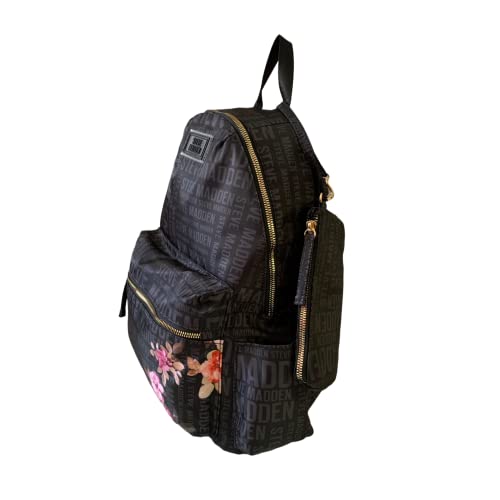 Steve Madden BPACK Backpack (BLACK LOGO FLORAL)