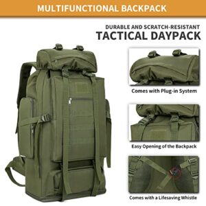 TianYaOutDoor Military Tactical Backpack for Men Large Army Rucksack molle bag Hiking Daypack for Outdoor Traveling Camping