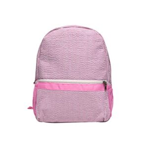 crownblanks kids toddler backpack book bag seersucker kindergarten backpacks for 2-5 years boys girls school bag