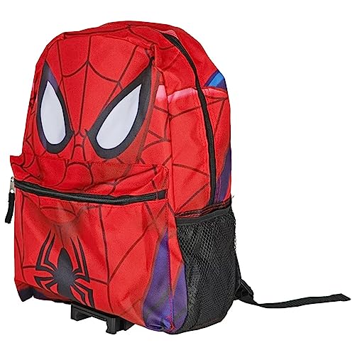 Fast Forward Red All Over Print Backpack for Kids 16" Large Backpack