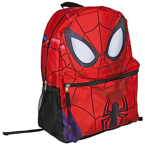 Fast Forward Red All Over Print Backpack for Kids 16" Large Backpack