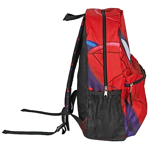 Fast Forward Red All Over Print Backpack for Kids 16" Large Backpack