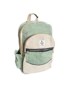 backpack, fits laptop, eco friendly, organic hemp travel and laptop backpack, handcrafted by the best artisans in nepal (veronica)