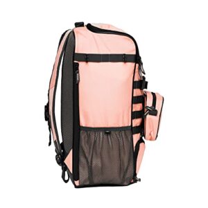 Mizuno Utility Backpack, Rose Gold/White