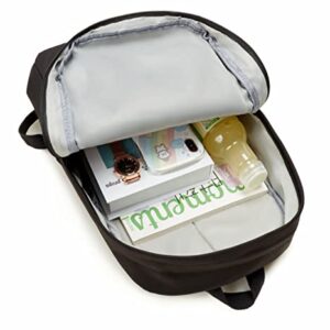 Dreamwastaken Backpack Dream Smile Mobile Game Computer Bag Shoulder Bag Knapsack Laptop Bookbag for College (A,Black)
