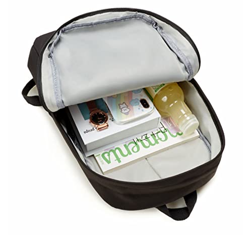Dreamwastaken Backpack Dream Smile Mobile Game Computer Bag Shoulder Bag Knapsack Laptop Bookbag for College (A,Black)