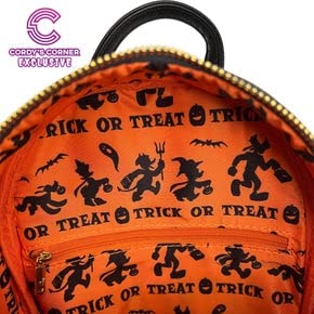 Loungefly Mickey and Friends Not So Scary Halloween AOP Mini Backpack Exclusive Disney