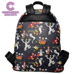 Loungefly Mickey and Friends Not So Scary Halloween AOP Mini Backpack Exclusive Disney