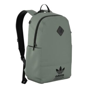 adidas originals originals graphic backpack, silver green/black, one size
