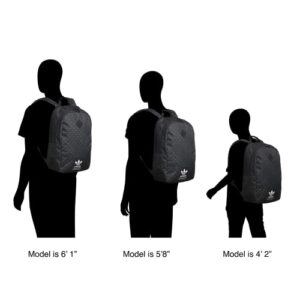 adidas Originals Originals Graphic Backpack, Silver Green/Black, One Size