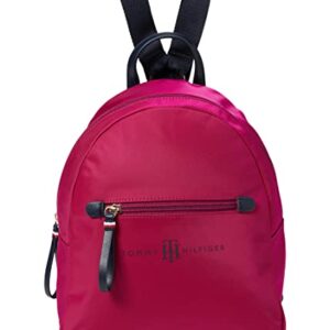 Tommy Hilfiger Jennifer II Small Backpack Smooth Nylon Italian Wine One Size