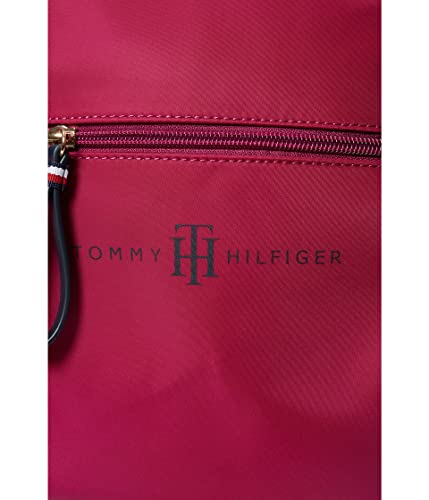 Tommy Hilfiger Jennifer II Small Backpack Smooth Nylon Italian Wine One Size