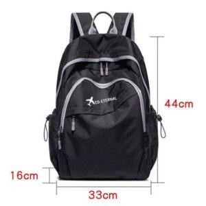 Geboldil Men's and women's leisure backpack waterproof backpack travel backpack