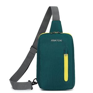 jebatoxi ultralight crossbody sling backpack sling bag travel hiking chest bag daypack