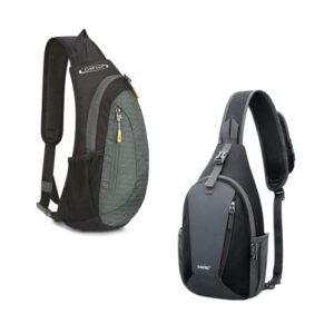 g4free sling bags men small chest sling backpack+rfid sling bag crossbody sling backpack for men women hiking outdoor