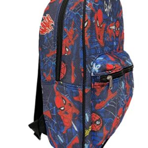 Ruz Spiderman mesh school backpack