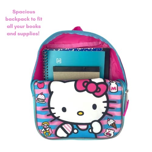 RALME Hello Kitty Mini Backpack for Girls & Toddlers - 12 Inch, Pink