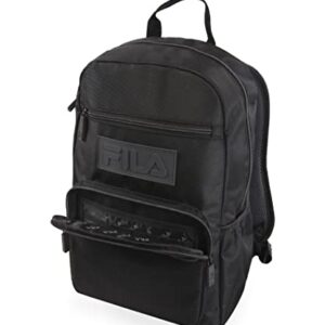 Fila Vermont 2 Laptop Backpack, Black/Grey, One Size