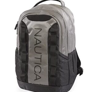 Nautica Armada Laptop Backpack, Grey/Black, One Size