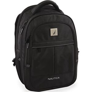 Nautica Ensign Business Backpack, Black, One Size