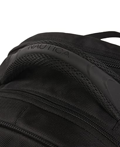 Nautica Ensign Business Backpack, Black, One Size