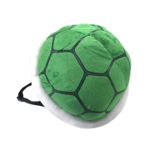 WYIKE Casual Animal Backpack Turtle Shell Backpack Cartoon Plush Small Backpack (Green)