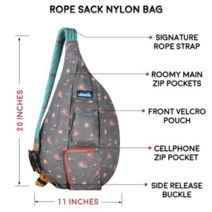 KAVU Rope Sack Sling Crossbody Backpack - Night Mirage