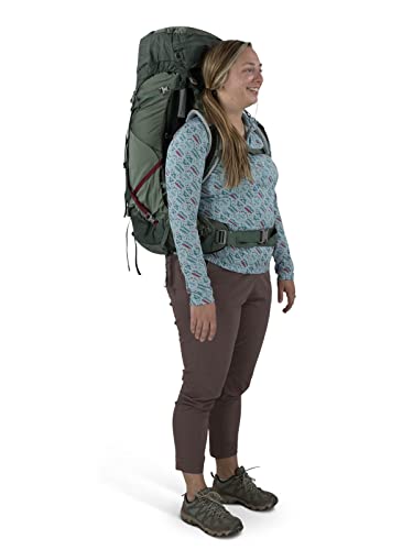 Osprey Aura AG LT 50L Women's Backpacking Backpack, Antidote Purple, WXS/S