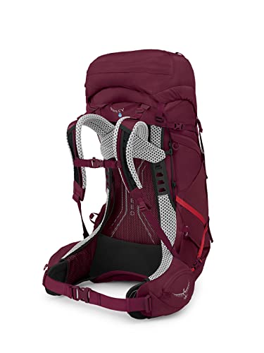 Osprey Aura AG LT 50L Women's Backpacking Backpack, Antidote Purple, WXS/S