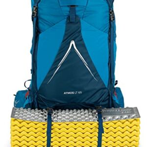 Osprey Atmos AG LT 65L Men's Backpacking Backpack, Night Shift/Scoria Blue, L/XL