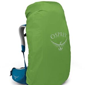 Osprey Atmos AG LT 65L Men's Backpacking Backpack, Night Shift/Scoria Blue, L/XL