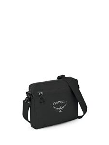 osprey ultralight shoulder satchel, black, one size