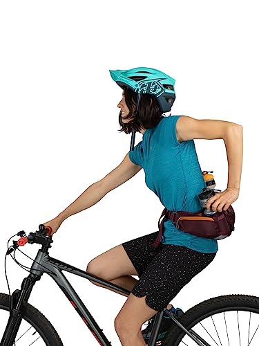 Osprey Savu 5L Unisex Biking Waist Pack, Aprium Purple, One Size