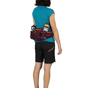 Osprey Savu 5L Unisex Biking Waist Pack, Aprium Purple, One Size