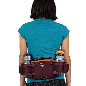 Osprey Savu 5L Unisex Biking Waist Pack, Aprium Purple, One Size