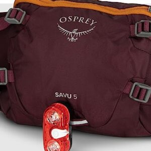 Osprey Savu 5L Unisex Biking Waist Pack, Aprium Purple, One Size