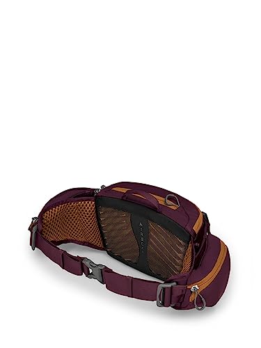 Osprey Savu 5L Unisex Biking Waist Pack, Aprium Purple, One Size